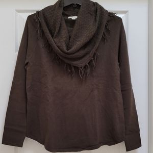 Cowl neck sweater